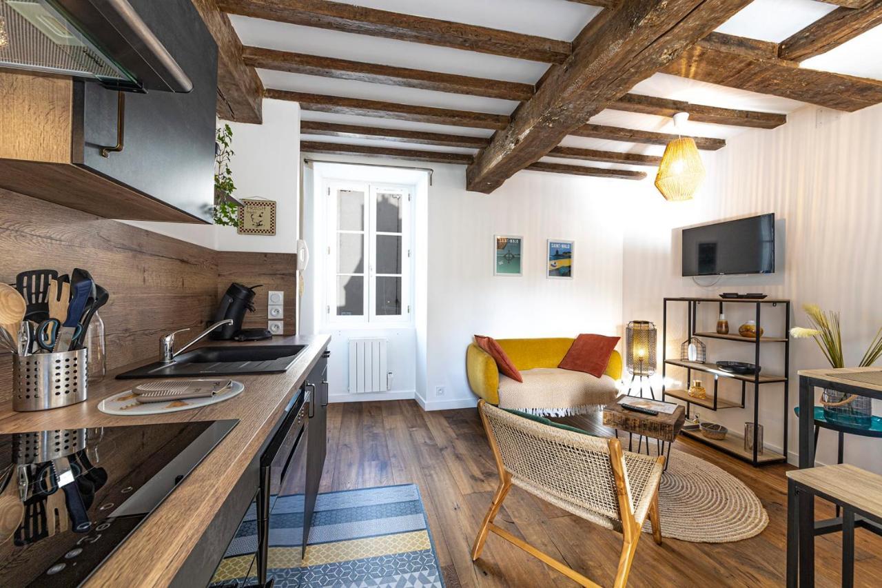 Apartamento Le Petit Vauban - Petit Cocon Renove - Proche Saint-Malo Exterior foto