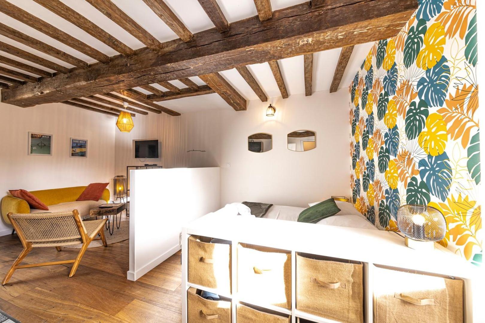 Apartamento Le Petit Vauban - Petit Cocon Renove - Proche Saint-Malo Exterior foto